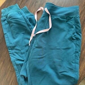 Figs Teal Jogger Pants